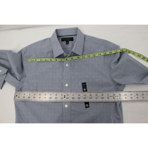 NWT Banana republic shirt Mens small non iron long sleeve button up plaid cotton - Picture 12 of 13
